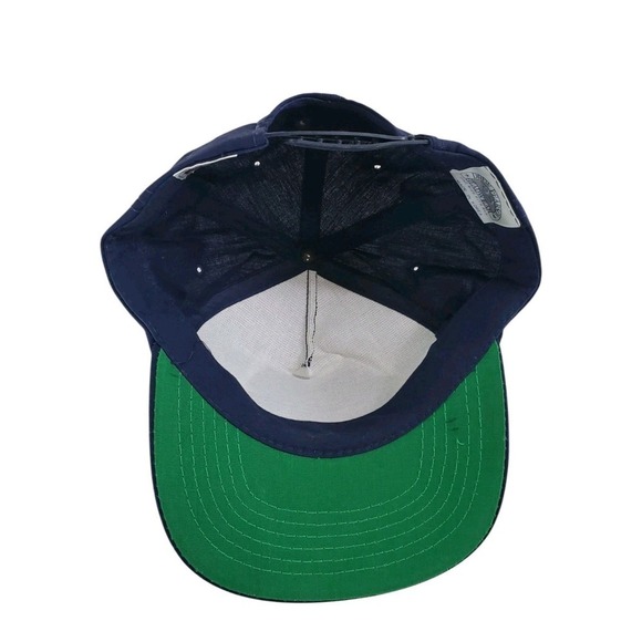 Vtg Houston Astos Snapback Hat Cap Baseball Navy Blue Onesize Drew Pearson 1980s - Picture 9 of 12